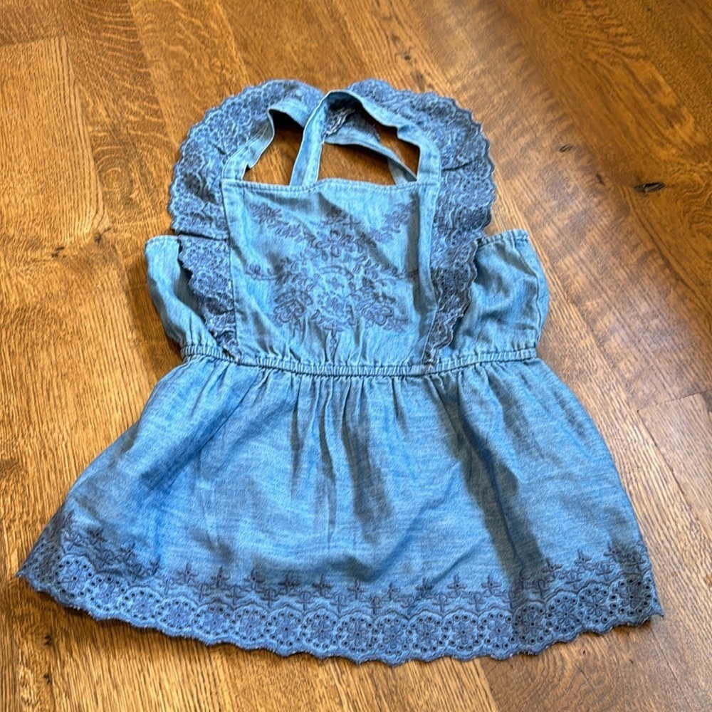 NWT Old Navy Girls Blouse Blue Size XL